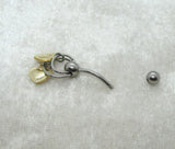14G Gold Heart VCH Jewelry Clit Hood Ring