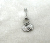 14G Hearts VCH Jewelry Clit Hood Ring