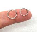 16G Lightening Bolt Snake Bites Labret Lip Ring Bottom Side Lip Ring Horseshoe 16 Gauge Lip Studs Lip Rings Lip Jewelry 8mm 10mm Diameter - I Love My Piercings!