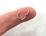 16G Lightening Bolt Snake Bites Labret Lip Ring Bottom Side Lip Ring Horseshoe 16 Gauge Lip Studs Lip Rings Lip Jewelry 8mm 10mm Diameter - I Love My Piercings!