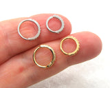 16G Silver Gold Snake Bites Labret Lip Ring Bottom Side Lip Ring Horseshoe 16 Gauge Lip Studs Lip Rings Lip Jewelry 8mm 10mm Diameter - I Love My Piercings!