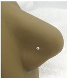 3 Piece 22G Nose Studs L Shape Bent Post Nose Ring Pins 22 gauge 22G Nose Jewelry 1.5mm CZ Diamond Nose Studs - I Love My Piercings!