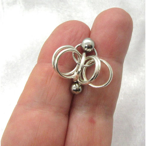 14G Clitoral Clitorial Clit Hood Bar VCH Vertical Fidget Hoops Dangle Barbell VCH Ring 14 Gauge Intimate Jewelry - I Love My Piercings!