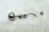 Big Pressure Ball 14G Surgical Steel VCH Piercing Barbell – Clit Hood Jewelry - I Love My Piercings!