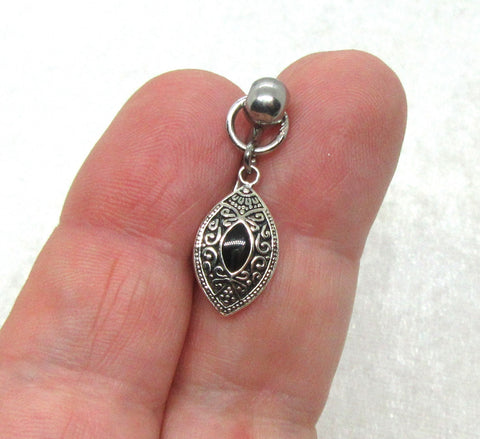 14G Black VCH Jewelry Clit Hood Ring