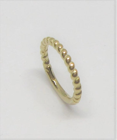 16G 14K Yellow Gold Lip Rook Tragus Daith Cartilage Ring 8mm diameter - I Love My Piercings!