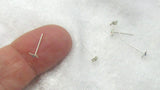 5 Piece 22G Butterfly Nose Studs L Shape Bent Post Bone Ball End Straight Nose Ring Pins 22 gauge Nose Jewelry - I Love My Piercings!