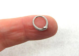 16G Snake Bites Labret Lip Ring Bottom Side Lip Ring Horseshoe 16 Gauge Lip Studs Lip Rings Lip Jewelry 8mm Diameter - I Love My Piercings!