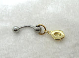 14G Lemon Citron VCH Jewelry Clit Hood Ring