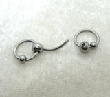 14G Frenum Ladder Guiche Hafada PA Slave Barbell Male VCH Genital Nipple Piercing - I Love My Piercings!