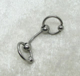 14G Frenum Ladder Guiche Hafada PA Slave Barbell Male VCH Genital Nipple Piercing - I Love My Piercings!
