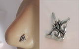 Surgical Steel Butterfly Nose Bone Ball End Pin Post 20 gauge 20g - I Love My Piercings!