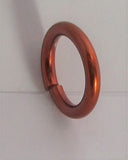 Copper Tone Titanium Seamless Belly Hoop Ring 14 gauge 14g - I Love My Piercings!