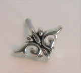 Surgical Steel Butterfly Nose Bone Ball End Pin Post 20 gauge 20g - I Love My Piercings!