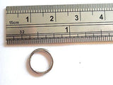 Surgical Steel Bottom Lip Hoop Ring Segment 16g 16 gauge 8mm Diameter - I Love My Piercings!
